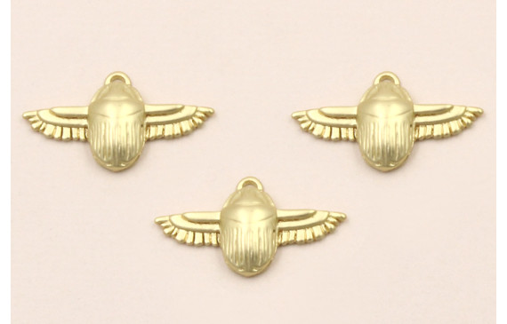 Pieza Escarabajo volador 20*10mm Dorado Mate