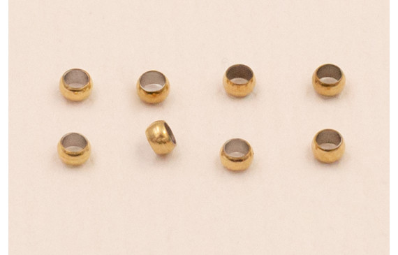 Aro 2mm ext Stainless Steel Oro