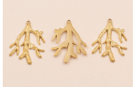 Rama Coral Stainless Steel 30*20mm Oto