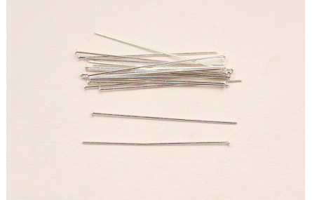 ALFILER TAPONADO PLATEADO 42MM (HILO 0,6)