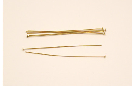 Alfiler Extra largo Oro