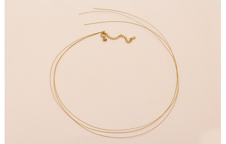 Cierre completo Acero Inox 3 líneas de 50cms