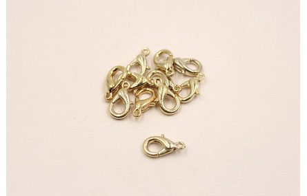 MOSQUETON DORADO GRANDE 14MM