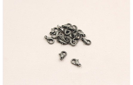 MOSQUETON Plata vieja A PEQ. 10MM