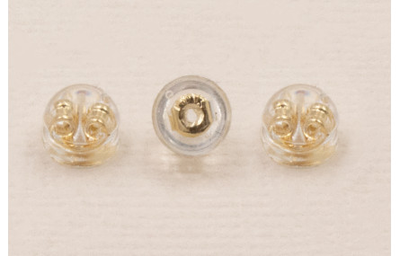 Tuerca Media Bola 5mm Silicona y Metal