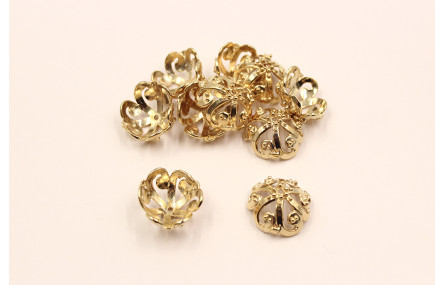 Casquilla media bola labrada 28mm