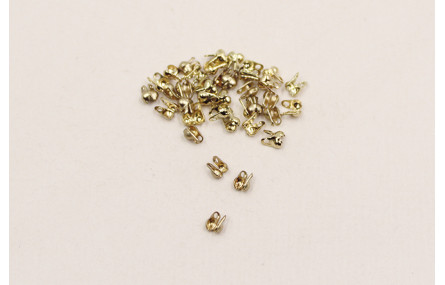 Terminal para cadena Bolas 1,2mm ORO