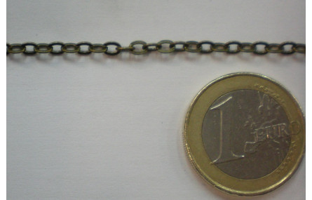 CADENA 3MM ORO VIEJO