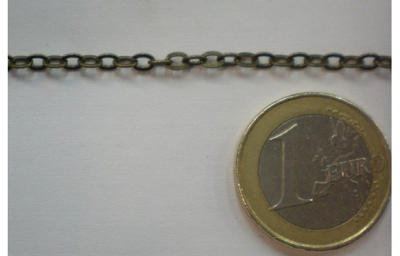 CADENA 3MM ORO VIEJO