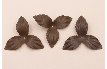 Flor pétalos relieve 60mm diam. Bisón