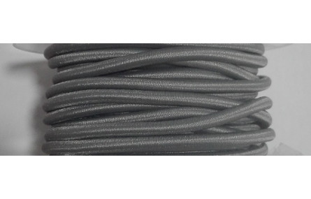 Cordón Goma Alta Calidad 3mm GRIS