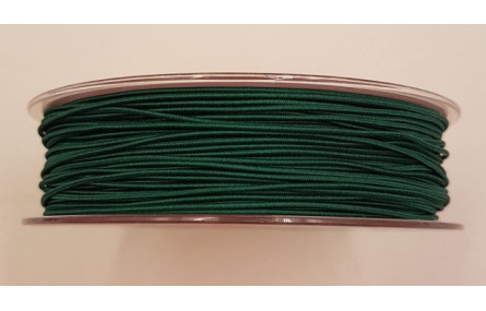 Cordón de Goma 1mm verde inglés