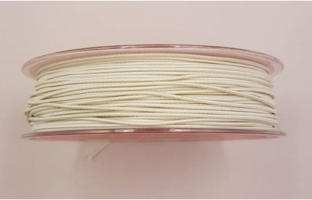 Cordón de Goma 1mm Beige