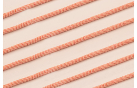 Cordón Elástico 3mm Rosa