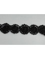 Lazo Choker negro disco 13mm ancho