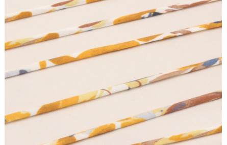 Lazo Liberty 4mm Colores naranjas