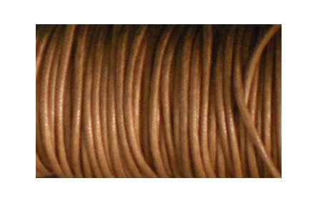 SIMIL CUERO 2MM MARRON CLARO
