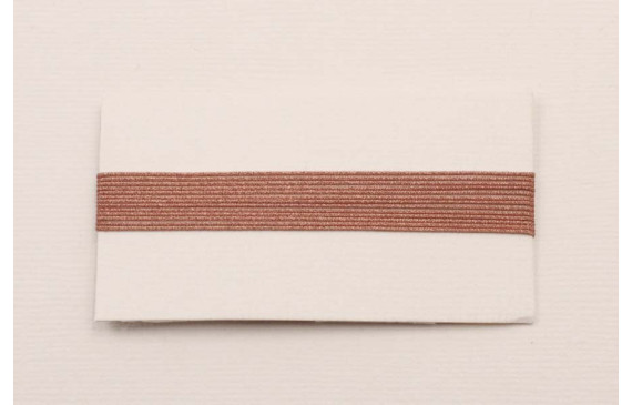 Hilo Macramé metálico Oro Rosa 0,65mm