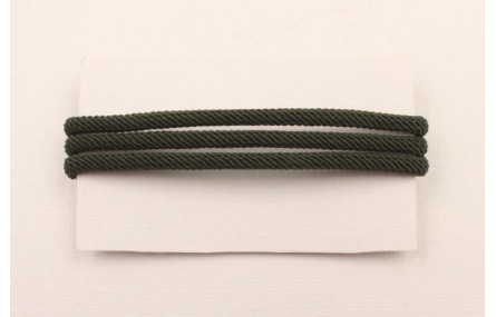 Cordón retorcido 4mm Verde Ingles
