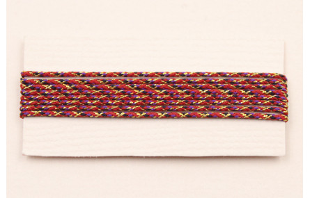 Micro Driza 0,9mm color Rojo vivo y Oro