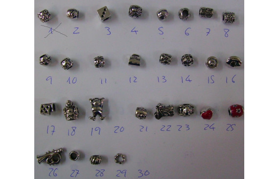 Cilindro pequeño plata