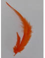 Pluma teñida Naranja 100-130mm
