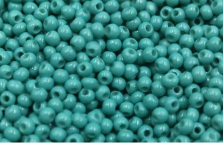 10 gramos de Abalorio cristal verde Turquesa