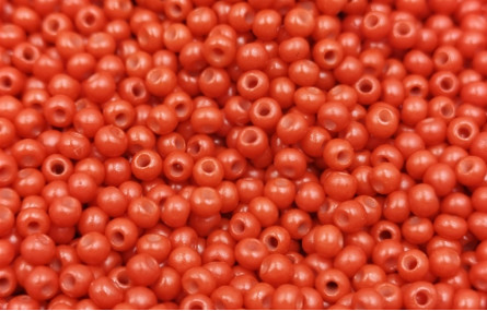 10 gramos de Abalorio cristal Rojo