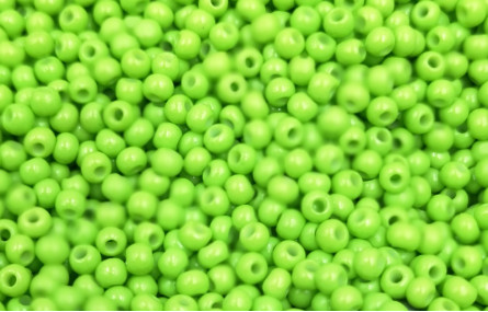 10 gramos de Abalorio cristal Verde claro