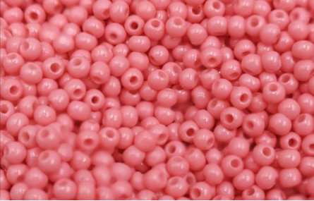 10 gramos de Abalorio cristal Rosa chicle