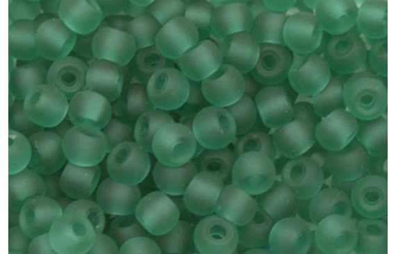 10 gramos Abalorio Verde Graseado 4mm