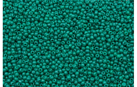 10 gramos de Abalorio 2mm verde Turquesa