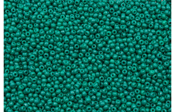 10 gramos de Abalorio 2mm verde Turquesa