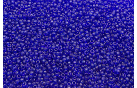 10 gramos de Abalorio 2mm Azul amoratado