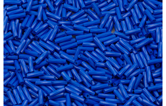 10 gramos de canutillo cristal 5mm Azul añil