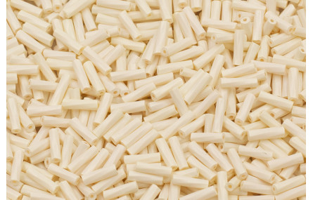 10 gramos de canutillo cristal 5mm Beige