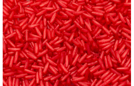 10 gramos de canutillo cristal 5m Rojo