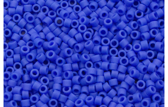 Bolsa de 8grs Delica 11/0 Matted Opaque Cyan Blue