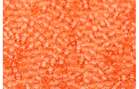 Bolsa de 8grs Delika 11/0 Dyed transparent Peach