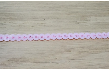 Tira de lentejuelas de 4mm Rosa