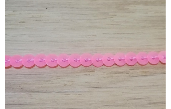 Tira de lentejuelas de 4mm Fuxia