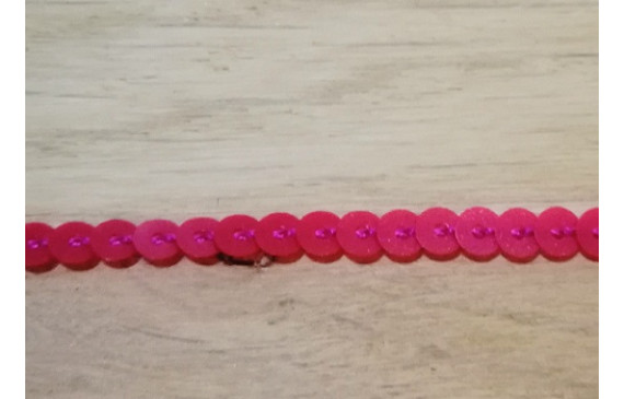 Tira de lentejuelas de 4mm Burdeos