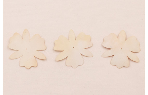 Flor de 37mm Rosa Palo Mate