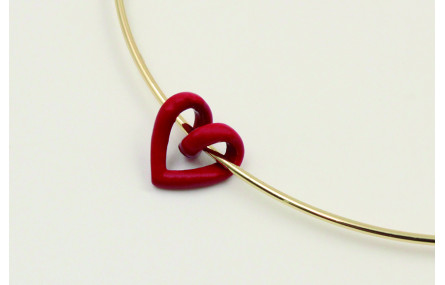 Pulsera acero inoxidable nudo corredizo con hueco 