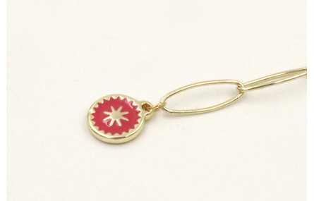 Pulsera cadena acero inoxidable eslabón grande ova