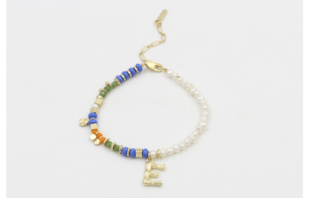 Pulsera facetadas verdes,ovnis facetados azules y 