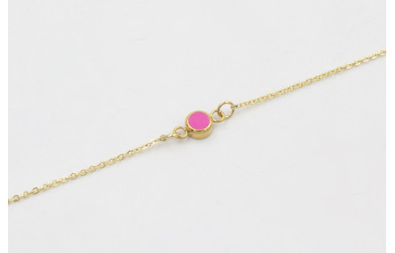 Pulsera acero inoxidable cadena eslabón pequeño co