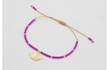 Pulsera acero inoxidable con colgante cala y miyuk