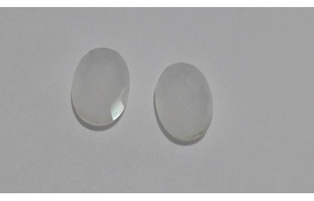 Cristal para cabujón 10,5*8,1mm Blanco opal