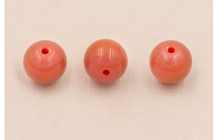 Bola Cristal 10mm Color Coral